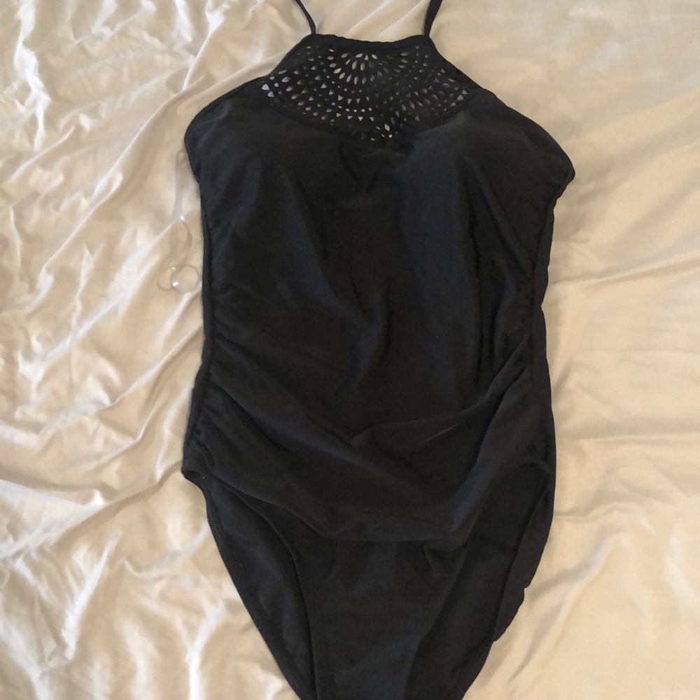 Women’s Black one piece swimsuit